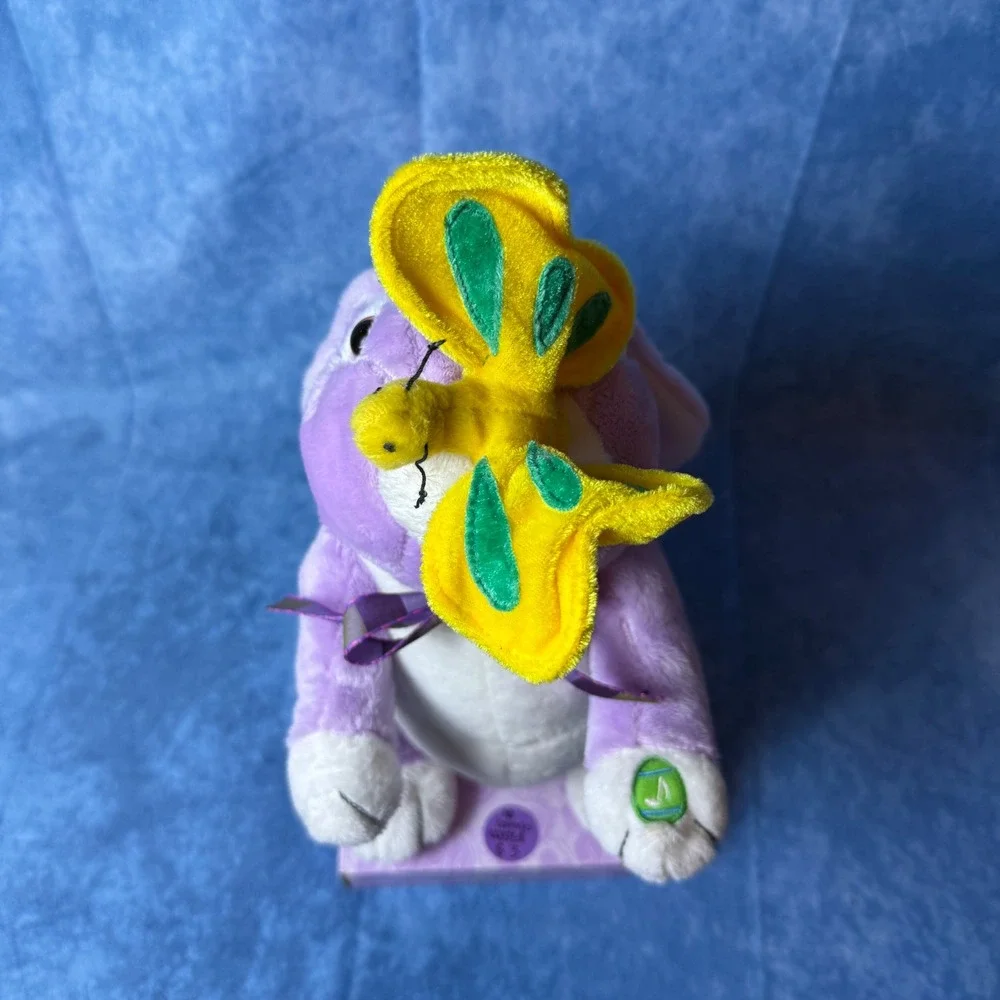 Vintage Easter Electronic Bunny Plush Sings Sugar Sugar Tested Works w/ Box